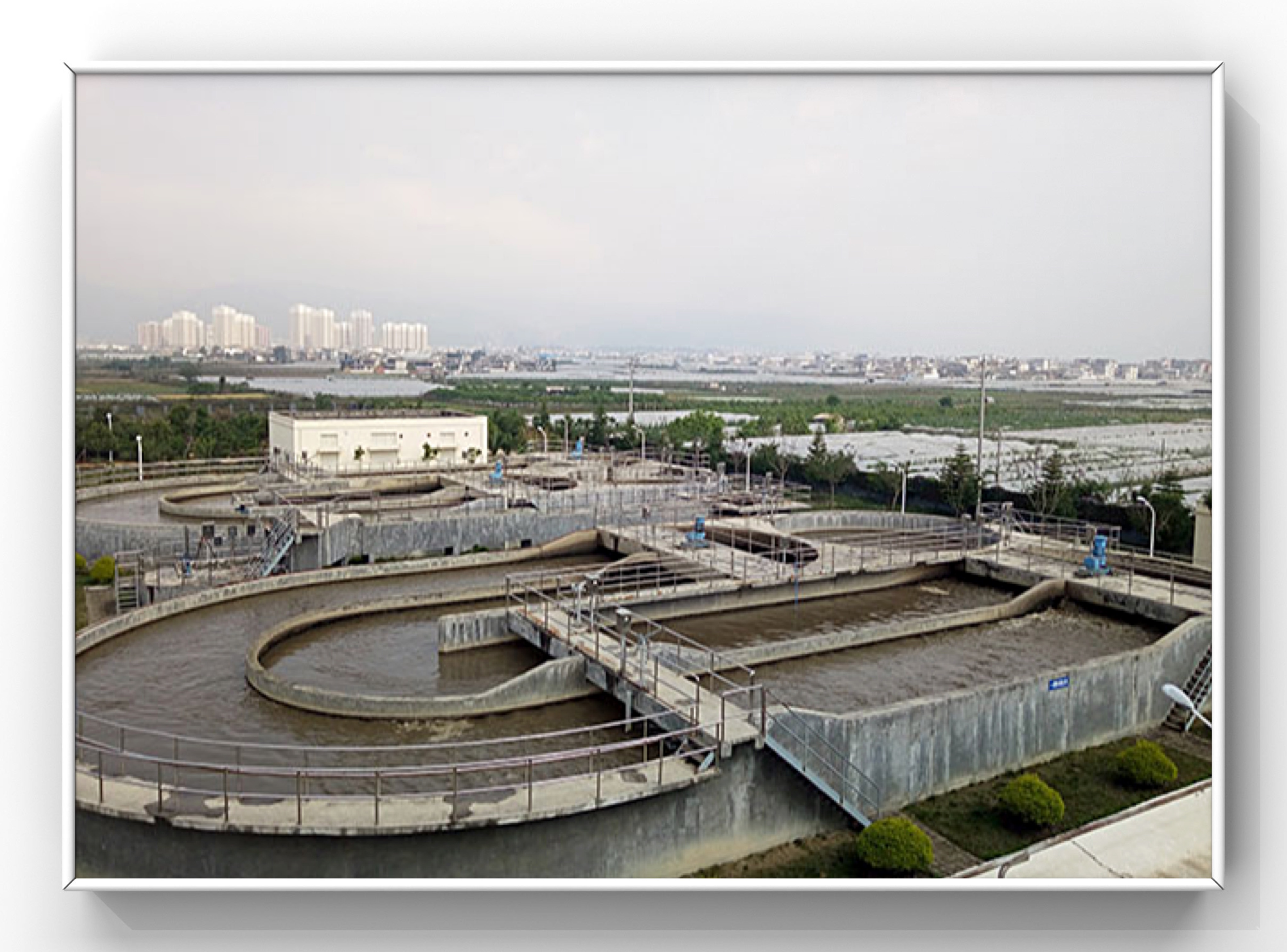 污水處理廠污水循環(huán)處理池